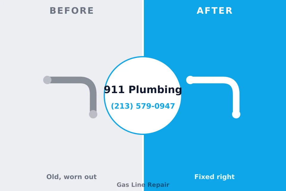 Before and after: plumbing company Panora, IA